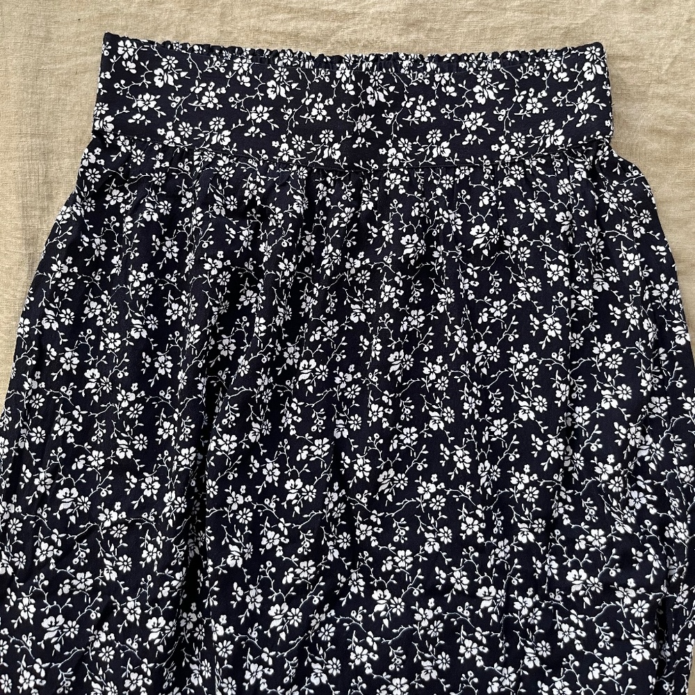 Madewell Midi Floral Skirt